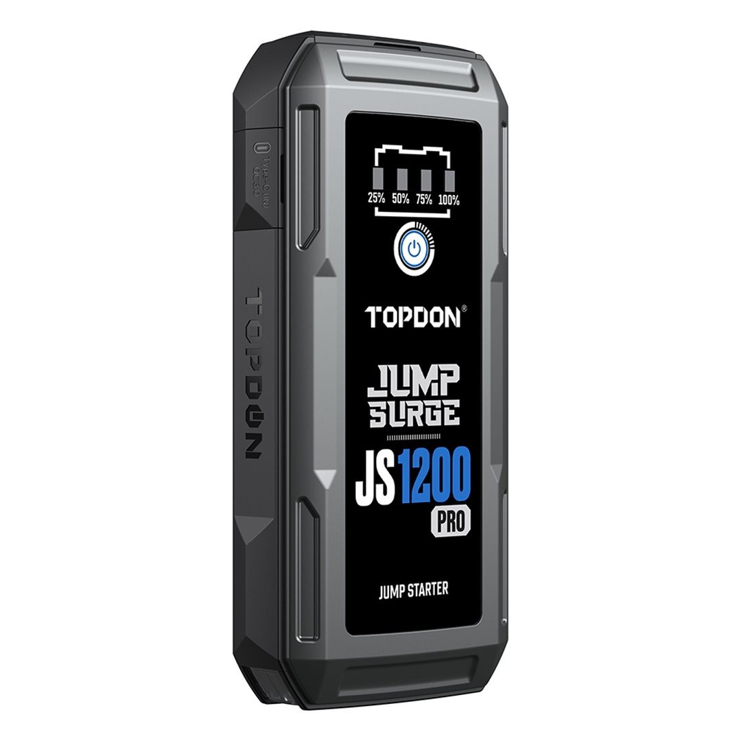 TOPDON Car Jump Starter JumpSurge 1200 PRO, 10000 mAh