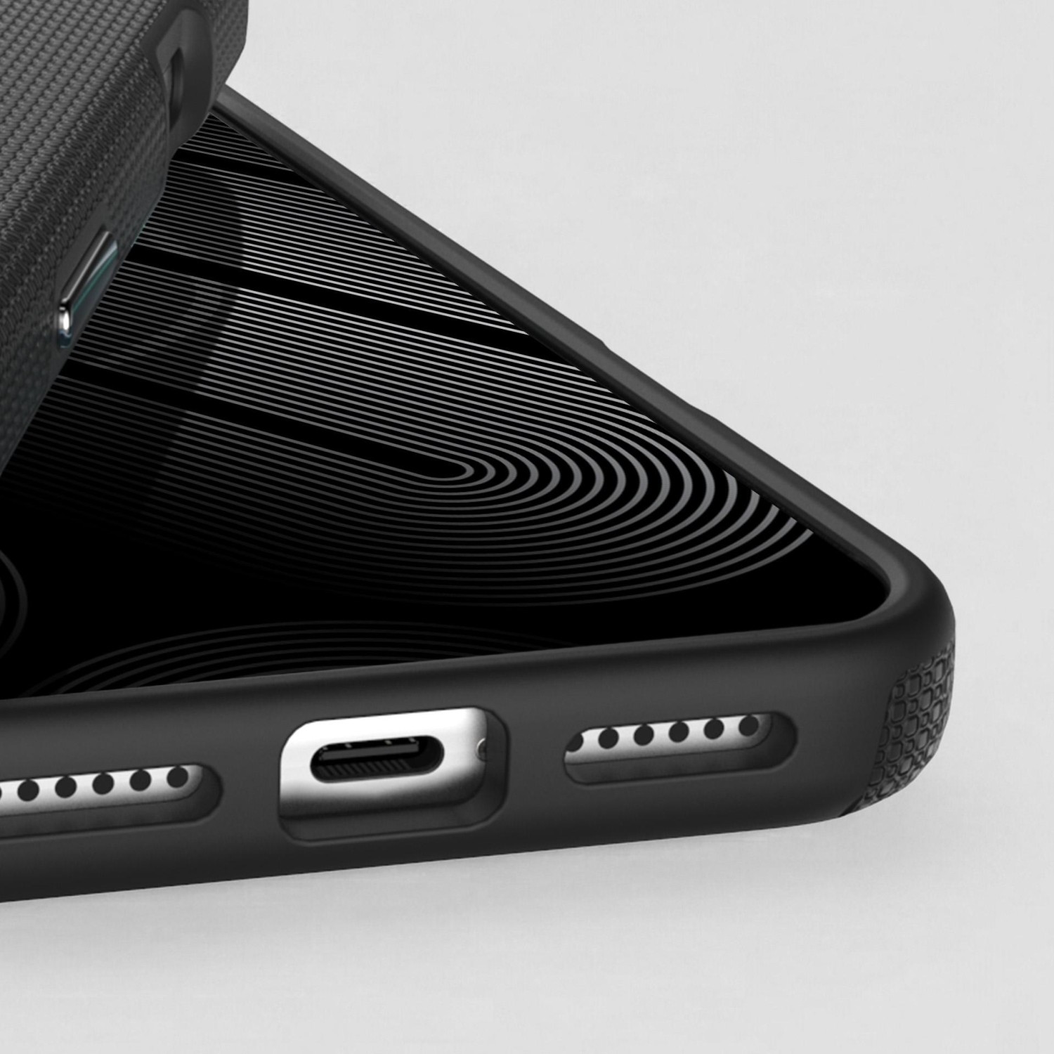 Zadní 3mk ochranný kryt Fortis MagCase pro Apple iPhone 16, černá