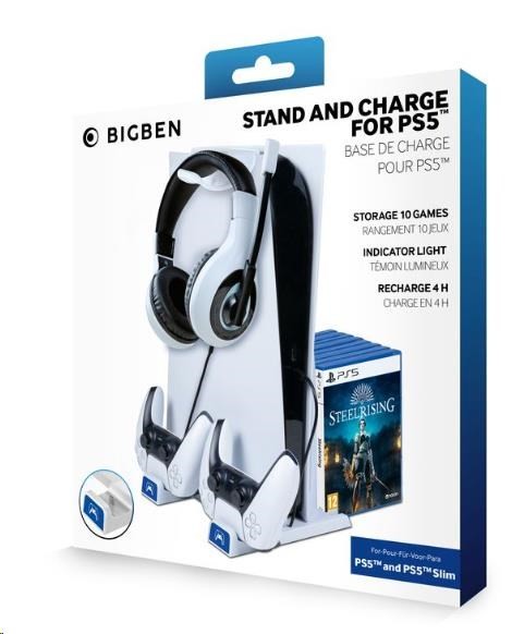 Multifunkční nabíjecí stojan BIGBEN INTERACTIVE pro PlayStation 5