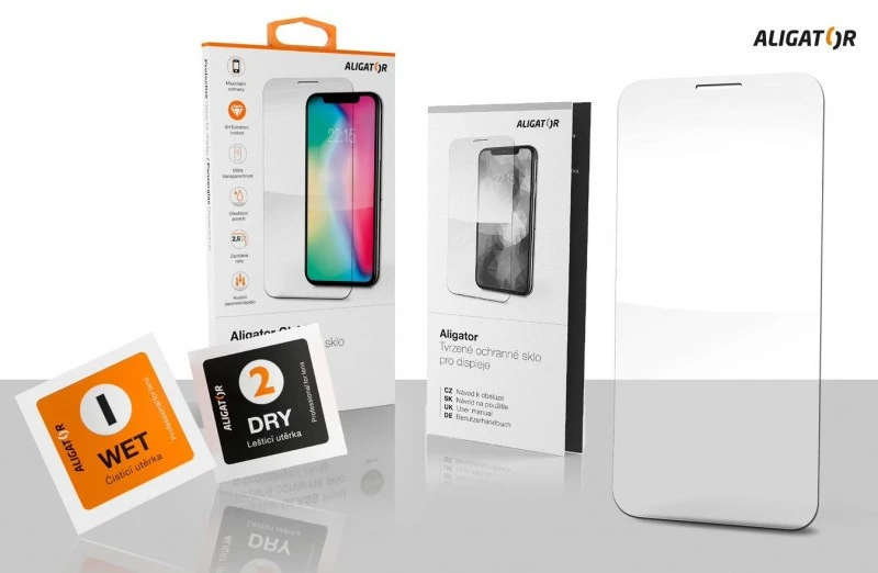 Tvrzené sklo ALIGATOR GLASS pro Xiaomi Redmi A7 Pro, transparentní 
