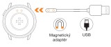 Nabíjecí magnetický adaptér pro Aligator Watch Sport GPS / Pro X