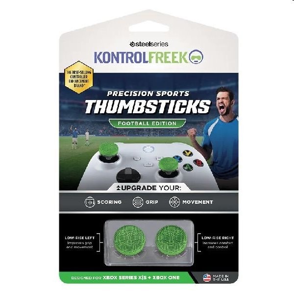 Kontrolfreek Precision Sports: Football Edition Thumbstick pro Xbox X|S, Xbox One, zelená