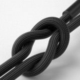 Kabel 3mk Hyper Cable N-SERIES C to C 3m PD 3.0 QC 3.0 20V/3A 60W USB-C, černá