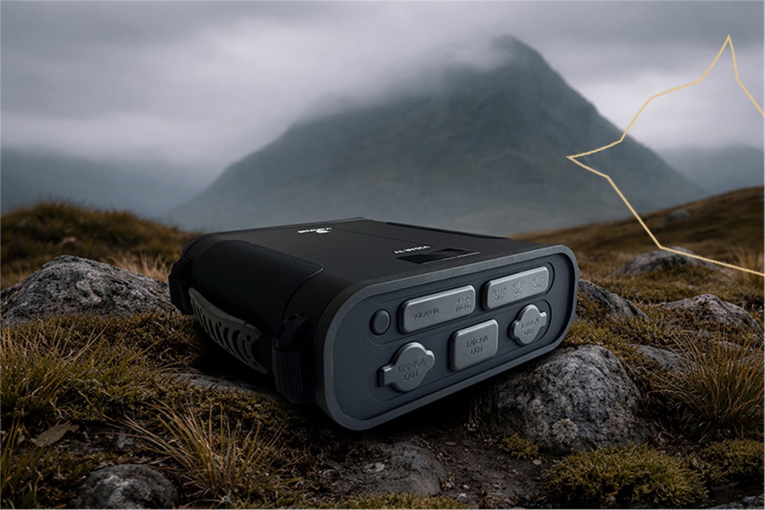 Outdoorová powerbanka Viking VIDAR IV/144000mAh/MAX 360W/USB-A/USB-C/cigaretová zásuvka/Big Anderson