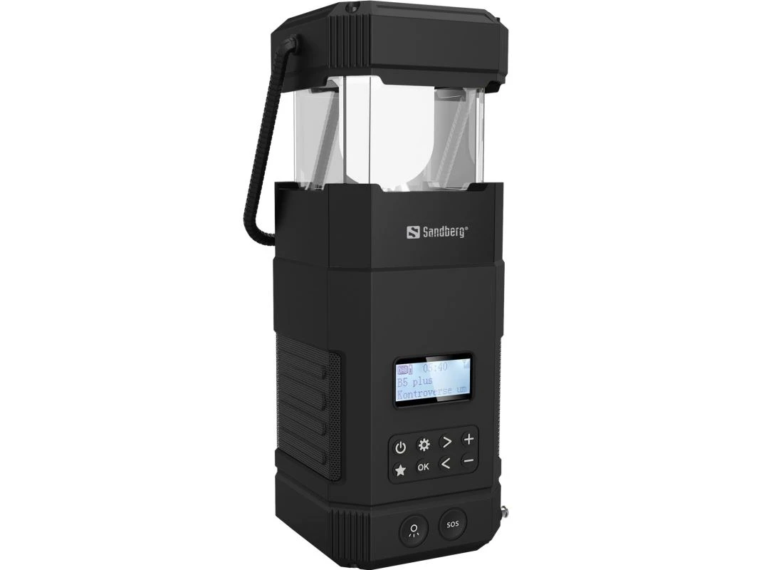 Powerbanka Sandberg Survivor Lantern All-in1 10000mAh, černá