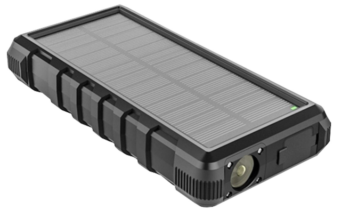 Solární powerbanka VIKING W24W 24000mAh, QC3.0, bezdrátové nabíjení