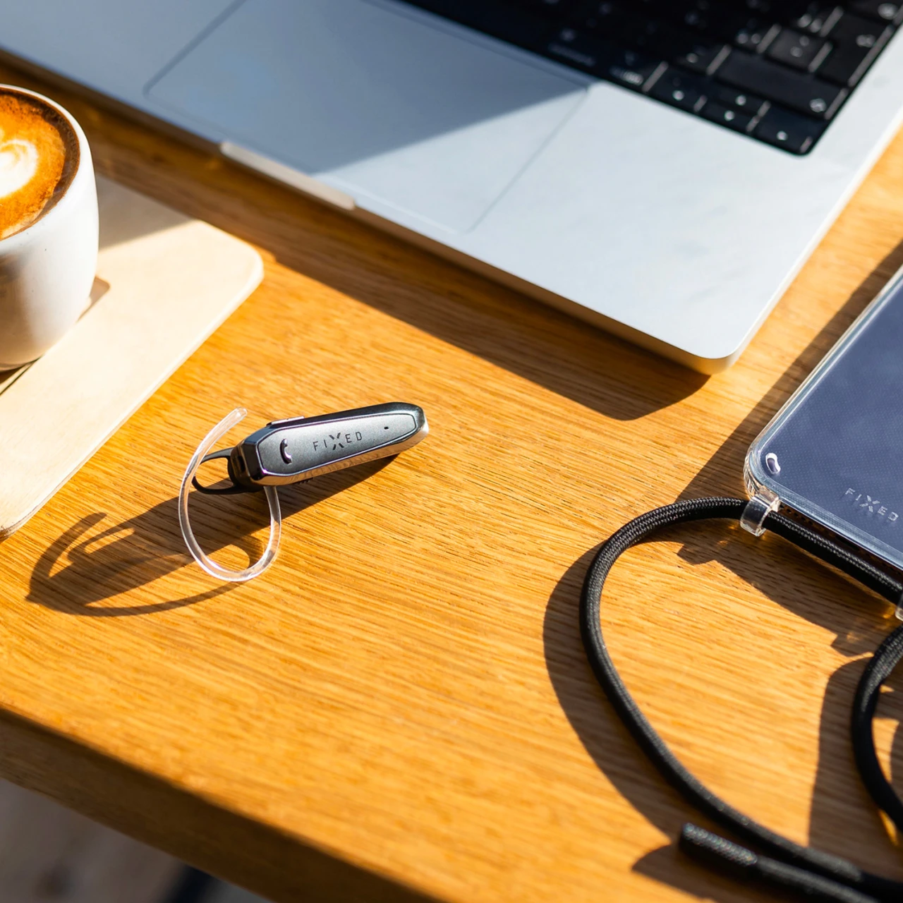 Bluetooth headset FIXED Talk, černý