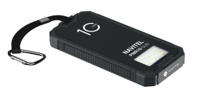 Powerbanka se solárním nabíjením NAVITEL PWR10 SUN - kapacita 10000 mAh