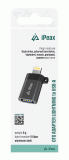 Adaptér iPEAX OTG LIGHTNING / USB-A, černá