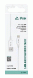 Kabel iPEAX TPU USB-A / LIGHTNING 1,5M, USB 2.0, bílá