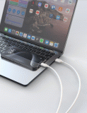 Kabel iPEAX TPU USB-A / LIGHTNING 1M, USB 2.0, bílá