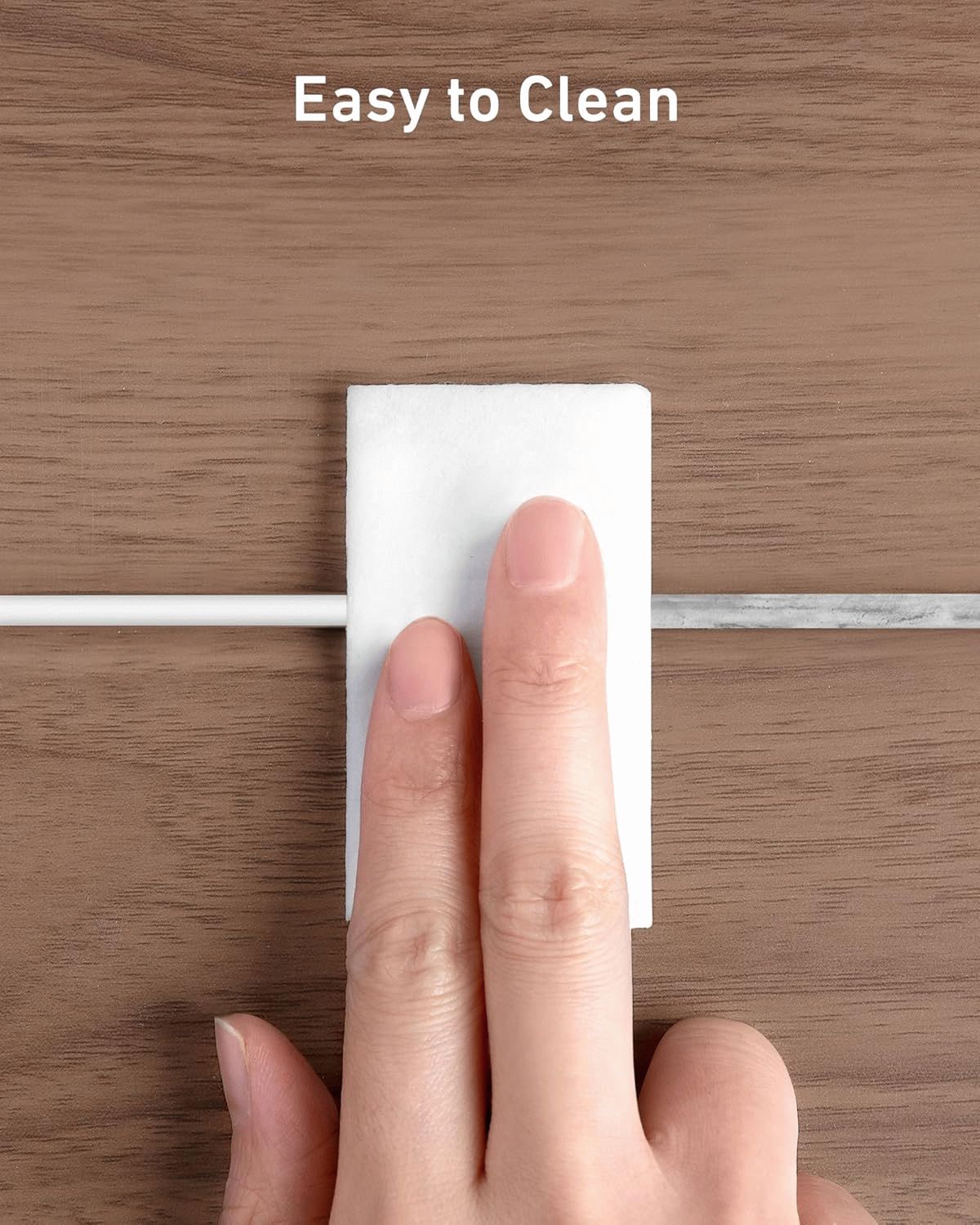 Kabel iPEAX TPU USB-C / USB-C 1M, USB 2.0, bílá