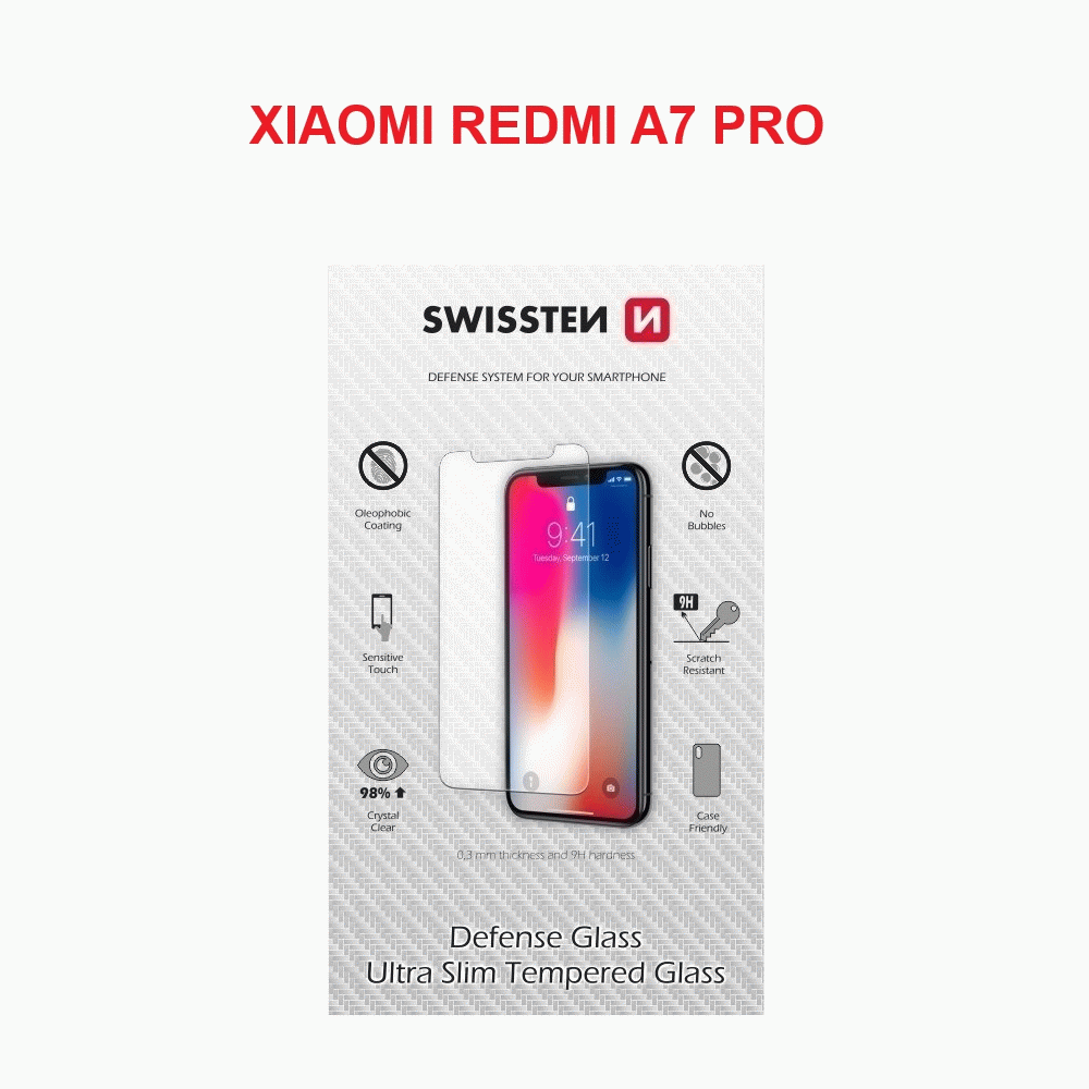 Ochranné temperované sklo Swissten pro Xiaomi Redmi A7 Pro 5G / 4G 2,5D