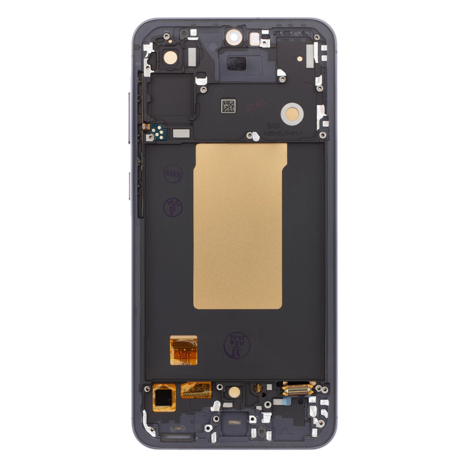 LCD display + Dotyk + Přední Kryt pro Samsung A566B Galaxy A56 5G Graphite
