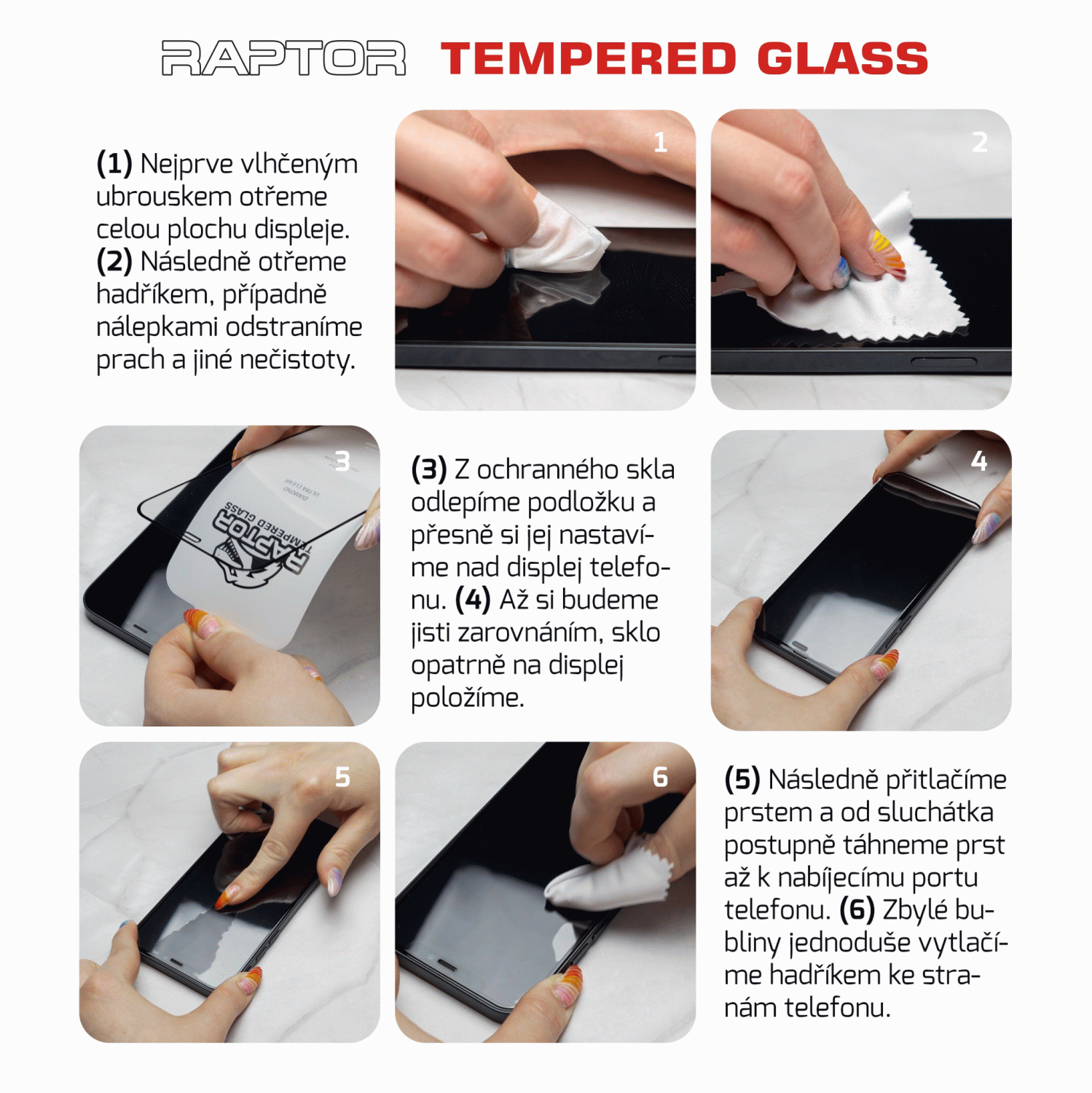 TVRZENÉ SKLO SWISSTEN RAPTOR DIAMOND ULTRA CLEAR 3D PRO XIAOMI REDMI A7 PRO 5G / 4G, ČERNÁ (obrázek 6)