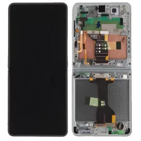 LCD display + dotyková deska + přední kryt pro Samsung Galaxy Z Flip7 5G F766, mint (Service Pack)