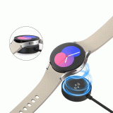 MAGNETICKÝ KABEL SWISSTEN PRO SAMSUNG GALAXY WATCH, USB-C 1.2 M, ČERNÁ