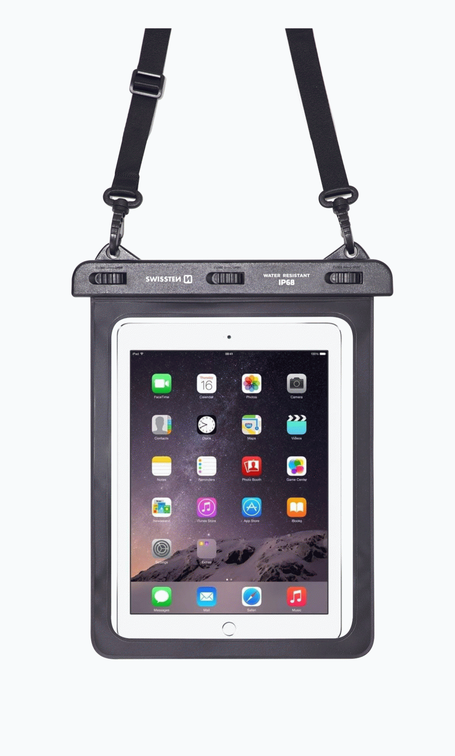 VODOTĚSNÉ POUZDRO SWISSTEN PRO TABLET 11", ČERNÁ