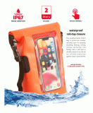 VODOTĚSNÉ POUZDRO SWISSTEN WATERPROOF, ORANŽOVÁ