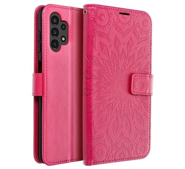 Flipové pouzdro MEZZO Book case pro Motorola Moto G37 / G57 Power, mandala magenta