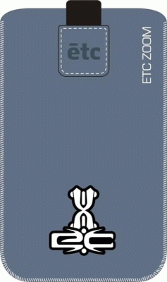 POUZDRO ETC ZOOM APPLE IPHONE 4/4S, NOKIA 220, ŠEDÁ