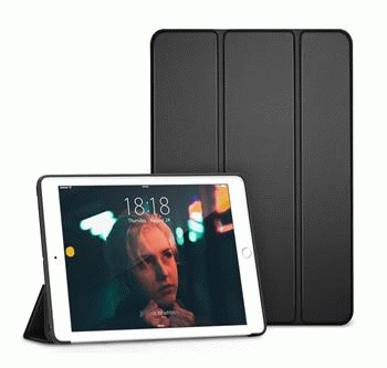 FLIPOVÉ POUZDRO SWISSTEN PRO APPLE IPAD 10.2" 2021 / 2020 / 2019, ČERNÁ