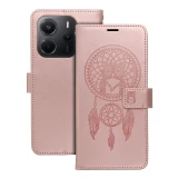 MEZZO Book case for XIAOMI Motorola G67 / G77 dreamcatcher rose gold