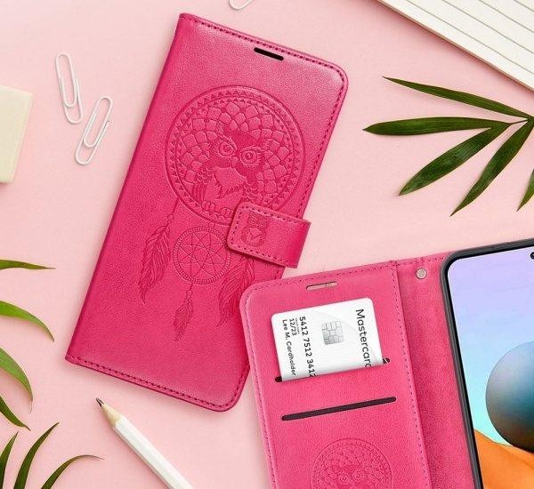 Flipové pouzdro MEZZO Book case pro Motorola Moto G17, dreamcatcher magenta