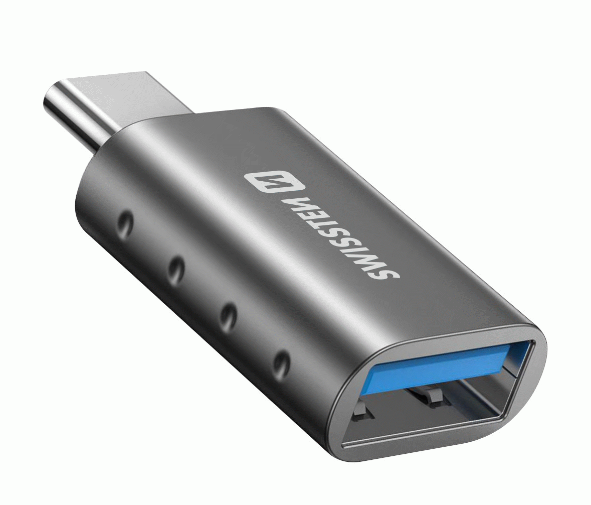 OTG ADAPTER SWISSTEN USB-C(M)/USB-A(F)