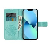 Flipové pouzdro MEZZO Book case pro Samsung Galaxy A27, mandala green