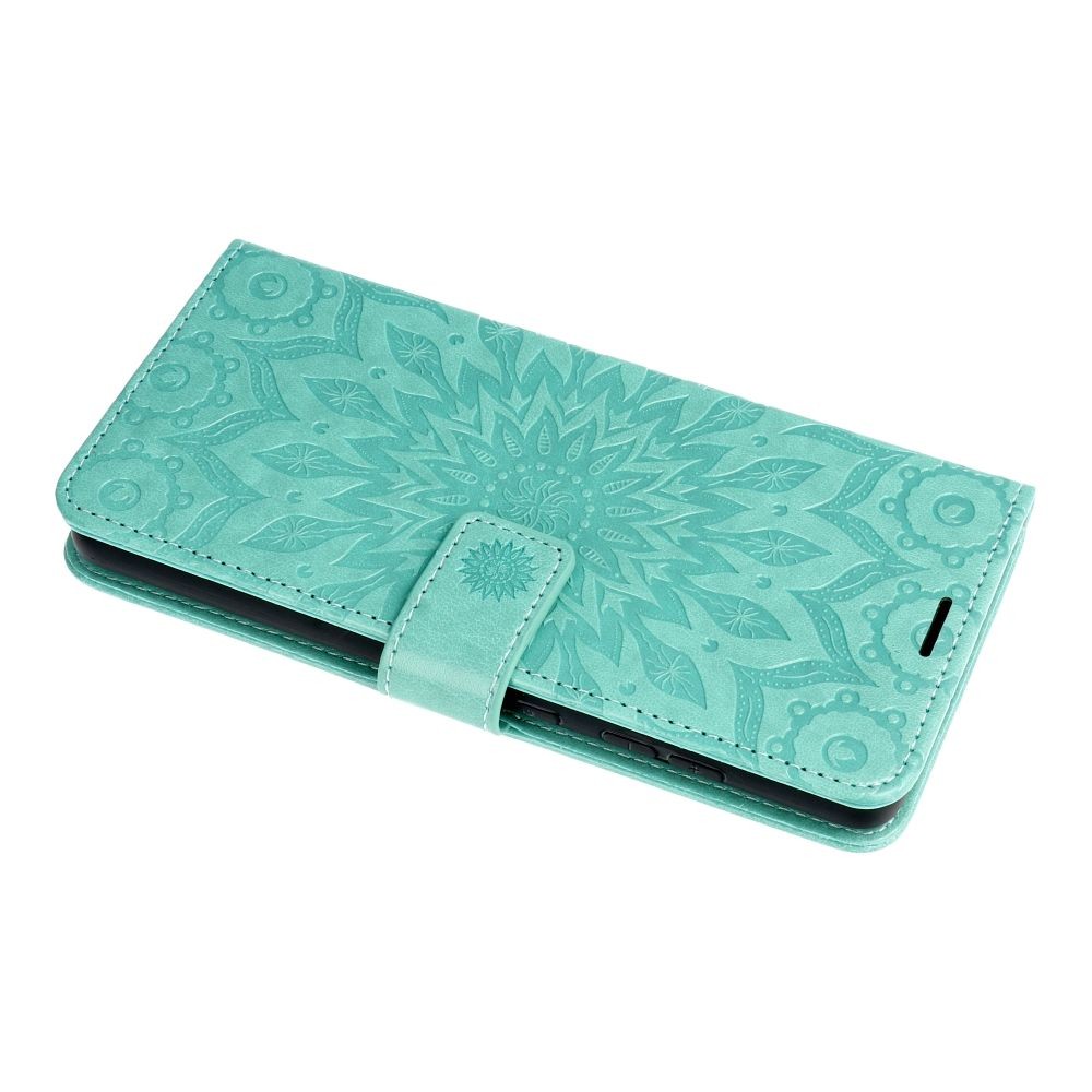 Flipové pouzdro MEZZO Book case pro Samsung Galaxy A27, mandala green