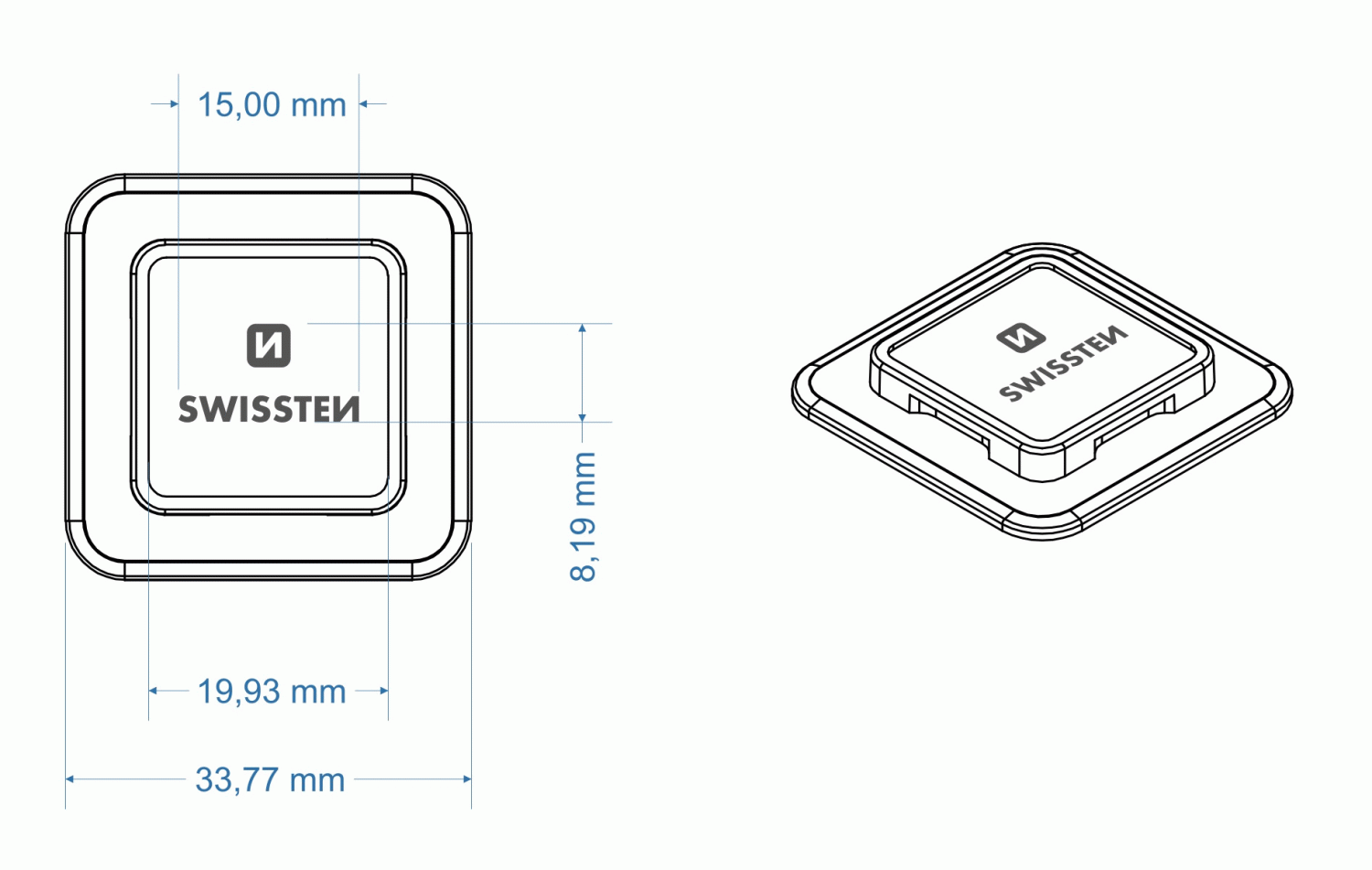 ADAPTER SWISSTEN PRO EASY LOCK