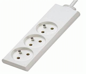 TROJZÁSUVKA KONNOC DX-3FS 3m 