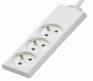 TROJZÁSUVKA KONNOC DX-3FS 3m 