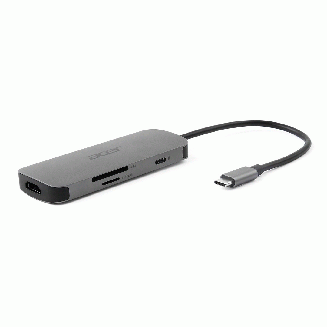 Acer 7in1 USB-C dongle (HDMI, USB,USBC,SD,MicroSD)