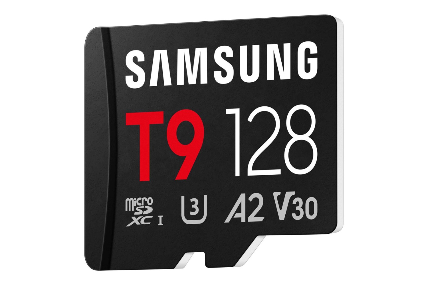 Paměťová karta Samsung T9/Micro SDXC/128GB/UHS-I U3 / Class 10/+ Adaptér/ Černá