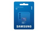 Paměťová karta Samsung T7/Micro SDXC/1TB/UHS-I U3 / Class 10, modrá
