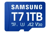 Paměťová karta Samsung T7/Micro SDXC/1TB/UHS-I U3 / Class 10, modrá