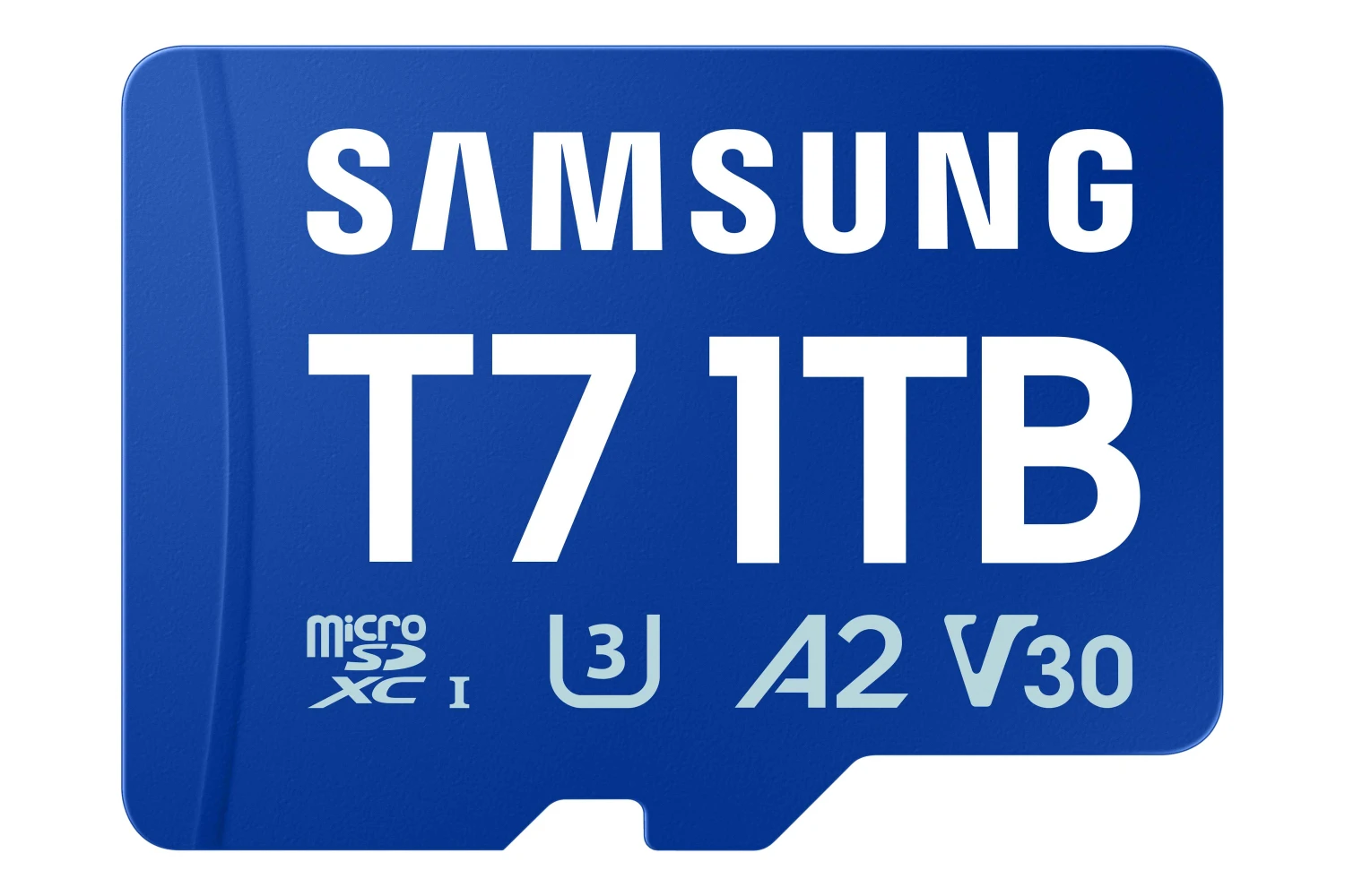 Paměťová karta Samsung T7/Micro SDXC/1TB/UHS-I U3 / Class 10, modrá