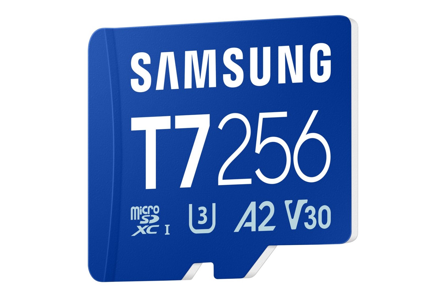 Paměťová karta Samsung T7/Micro SDXC/256GB/UHS-I U3 / Class 10, modrá
