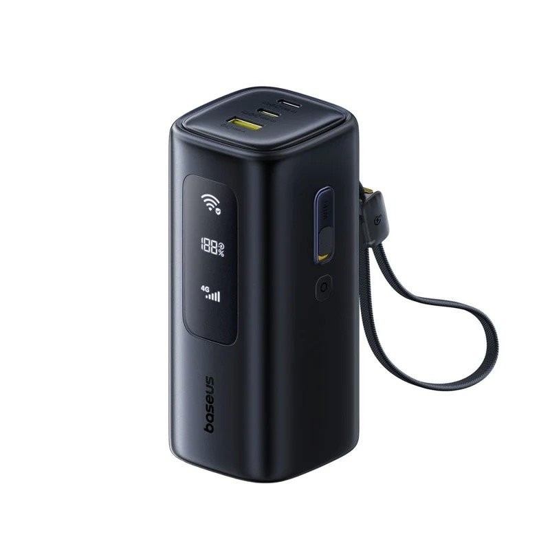 Powerbanka Baseus EnerGeek GX11 MiFi 67W, 20000mAh Cosmic, černá