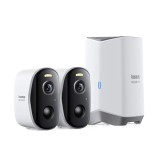 Baseus Security N1 Outdoor Camera 2K 2-Cam Kit, bílá
