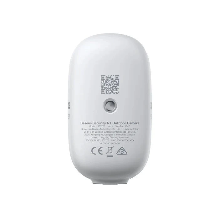 Baseus Security N1 Outdoor Camera 2K 2-Cam Kit, bílá