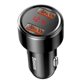 Nabíječka do auta Baseus Magic Series USB-A/USB-A 45W, černá
