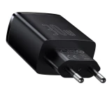 Nabíječka USB-C Baseus CCXJ-E01 Compact Quick 30W, černá