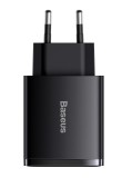 Nabíječka USB-C Baseus CCXJ-E01 Compact Quick 30W, černá