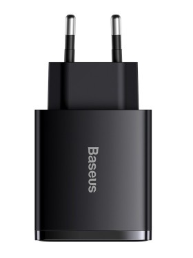 Nabíječka USB-C Baseus CCXJ-E01 Compact Quick 30W, černá