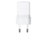 Nabíječka USB-C 20W + Datový Kabel USB-C/USB-C Baseus Palm Fast, 1m, bílá