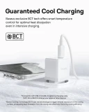 Nabíječka USB-C 20W + Datový Kabel USB-C/USB-C Baseus Palm Fast, 1m, bílá