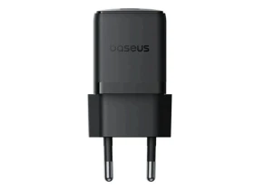 Nabíječka USB-C 20W + Datový Kabel USB-C/USB-C Baseus Palm Fast, 1m, černá